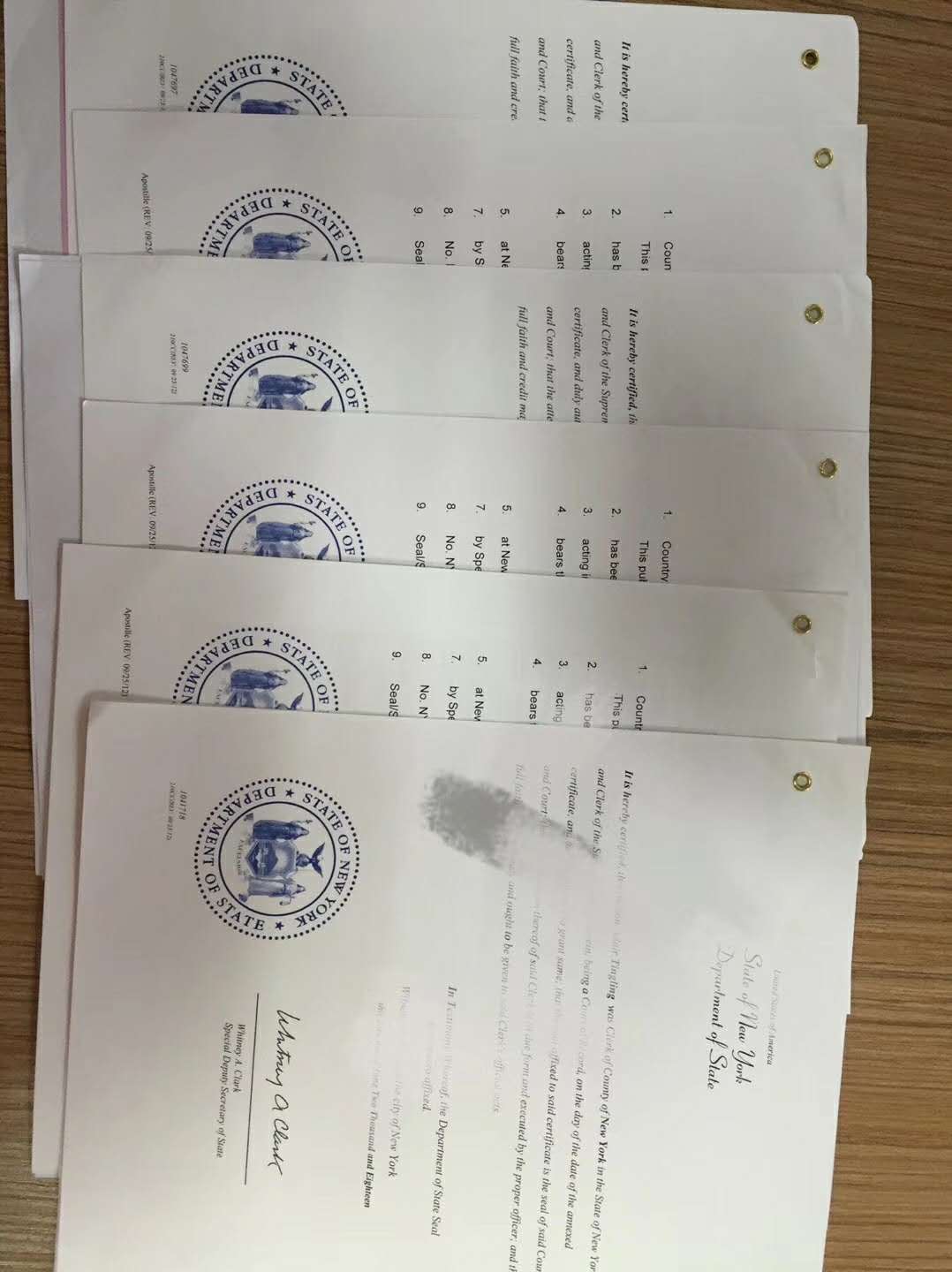代办美国文件公证认证